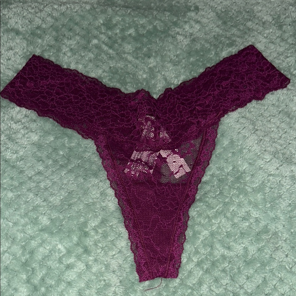 Victoria's Secret Purple Lace Panties